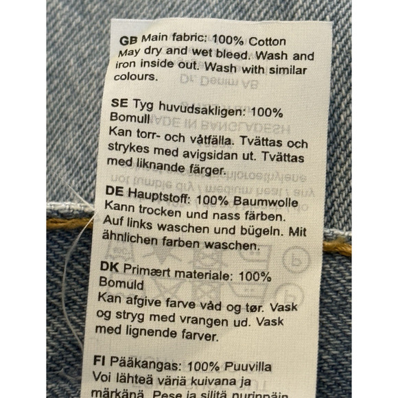 Dr. Denim Echo Shoe Cut Straight Women's 30 Light Retro High Rise NWT - Picture 7 of 8